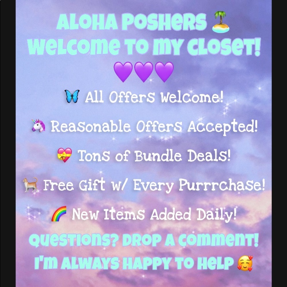 🤍💜🤍Just A Closet FYI! 🤍💜🤍